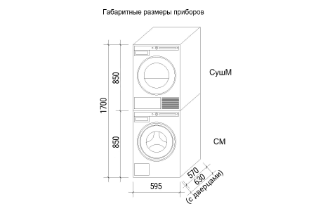 Комплект Asko Logic (W3096CW, T309HCW)