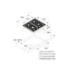 Газовая варочная панель Asko HG1666AB