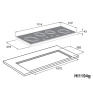 Индукционная варочная панель Asko HI1194G