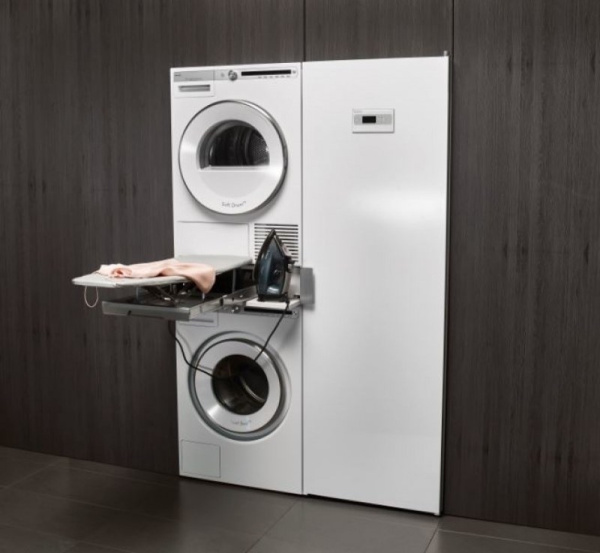 Выдвижная гладильная доска Asko HI1153W (белый)